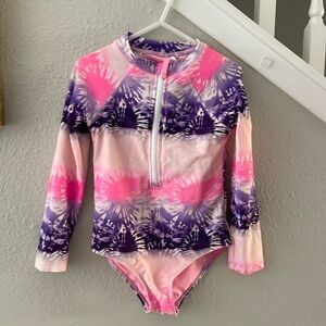Onsie swim suit long sleeves